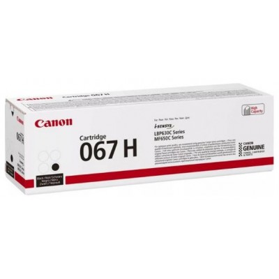 CANON Toner 067H negro, i-SENSYS LBP631 LBP633 MF651 MF655 MF657 3.130p.