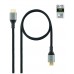 CABLE HDMI 2.1 CERTIFICADO ULTRA HS M-M NEGRO 1.5M