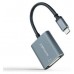 CONVERSOR USB-C A DVI-D 15 CM GRIS NANOCABLE (Espera 4 dias)