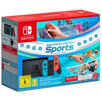 NINTENDO SWITCH NEON + SWITCH SPORTS + 12 MESES SWITCH ONLINE (Espera 4 dias)