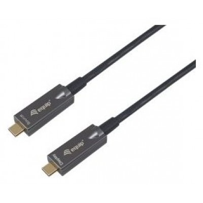 CABLE USB-C ACTIVO OPTICO EQUIP 60W 4K 10GBPS 10M