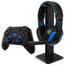 PACK EGOGEAR ESENCIAL AURICULARES+CONTROL INALAMBRICO+SOPORTE AURICULARES-PS4