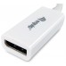 ADAPTADOR MINI DISPLAYPORT MACHO A DISPLAYPORT HEMBRA