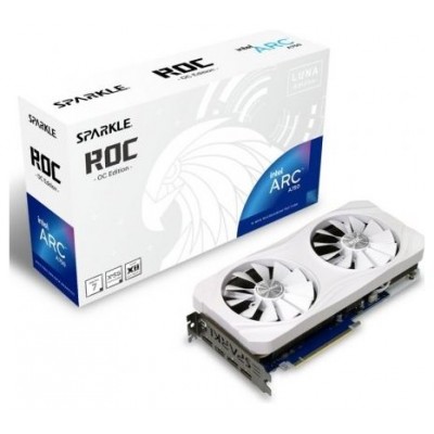 VGA INTEL ARC A750 ROC LUNA OC GDDR6 8 GB WHITE SPARKLE (Espera 4 dias)