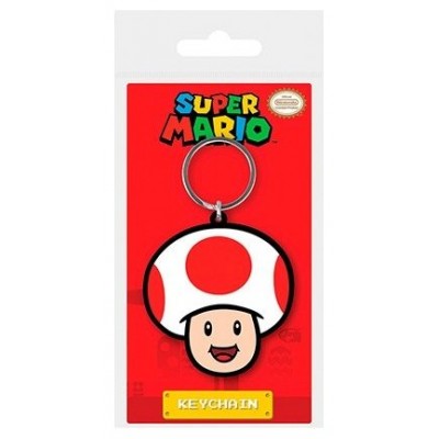 LLAVERO TOAD - SUPER MARIO 6 CM PYRAMID REDSTRING RK38926C (Espera 4 dias)