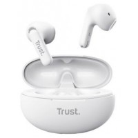 AURICULAR INTRAAURALES WIRELESS YAVI ENC BLANCO TRUST (Espera 4 dias)