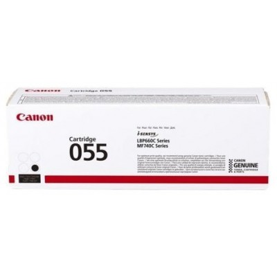 CANON Toner 055 BK LBP660 Negro 2.300p.