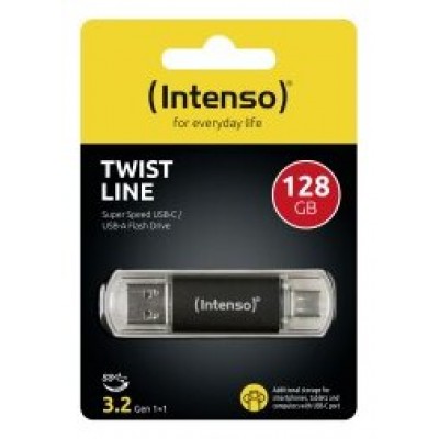 Intenso 3539491 Lápiz USB 3.2 128Gb Twist Line A+C