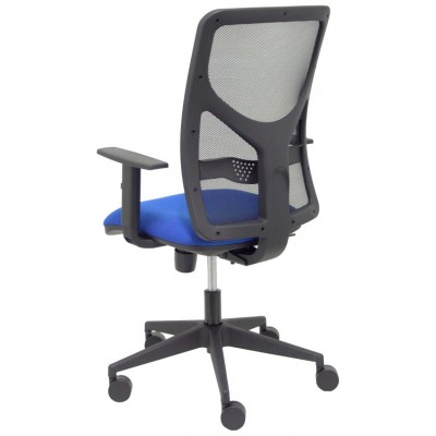 SILLA MODELO MOTILLA MALLA NEGRA BRAZO REGULABLE ASIENTO BALI AZUL PIQUERAS Y CRESPO 21SBALI229B10 (Espera 4 dias)