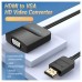 CONVERSOR HDMI A VGA 0.15 M NEGRO VENTION (Espera 4 dias)