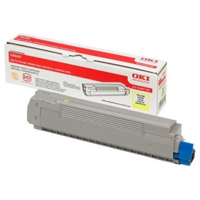 OKI Toner C-8600/8800 Amarillo