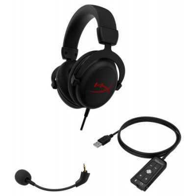 HP HYPERX CLOUD CORE 7.1 SURROUND SOUND - PC GAMING HEADSET  HX-HSCC-2-BK/WW  4P4F2AA (Espera 4 dias)