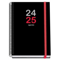 AGENDA ESCOLAR 2024-2025 TAMAÑO A5 TAPA CARTON FORRADO  SEMANA VISTA ELITE PRIME DOHE 51769 (Espera 4 dias)