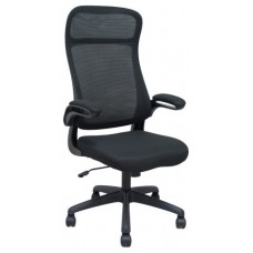 SILLA YÉLAMOS RESPALDO MALLA NEGRO Y ASIENTO TELA NEGRO PIQUERAS Y CRESPO 524BM840A840RN (Espera 4 dias)