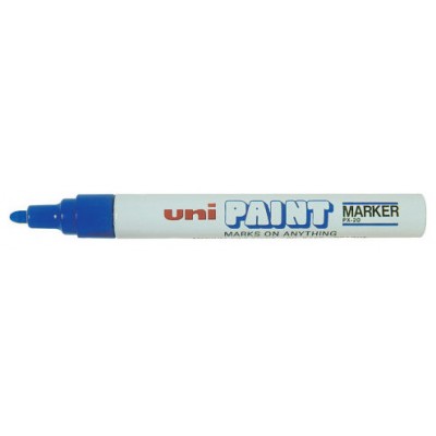 MARCADOR PERMANENTE PUNTA M 2,2-2,8MM. AZUL UNI-BALL 545558000 (MIN12) (Espera 4 dias)