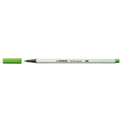 ROTULADOR PUNTA FIBRA PINCEL PEN 68 BRUSH VERDE HOJA STABILO 568/43 (MIN10) (Espera 4 dias)