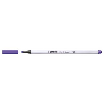 ROTULADOR PUNTA FIBRA PINCEL PEN 68 BRUSH VIOLETA STABILO 568/55 (MIN10) (Espera 4 dias)