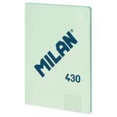 LIBRETA ENCOLADA, PAPEL CUADRICULADO, 48 HOJAS A4, SERIE 1918, VERDE MILAN 57243G48GR (Espera 4 dias)