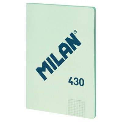 LIBRETA ENCOLADA, PAPEL CUADRICULADO, 48 HOJAS A4, SERIE 1918, VERDE MILAN 57243G48GR (Espera 4 dias)