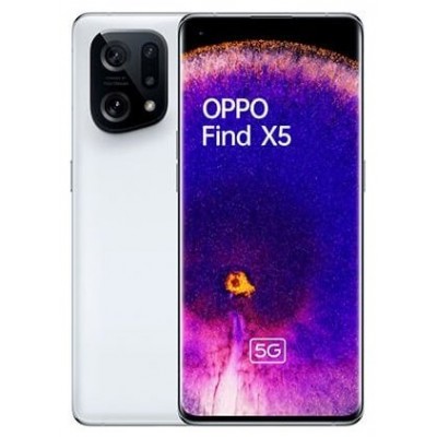 OPPO Find X5 16,6 cm (6.55") SIM doble Android 12 5G USB Tipo C 8 GB 256 GB 4800 mAh Blanco (Espera 4 dias)