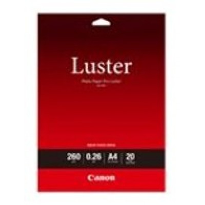 CANON Papel Pro Luster LU-101 20h.A4 Photo Paper Pro Luster 260g.