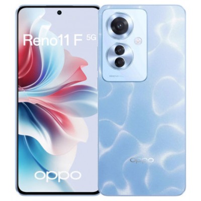 OPPO Reno Reno11 F 5G 17 cm (6.7") SIM doble Android 14 USB Tipo C 8 GB 256 GB 5000 mAh Azul (Espera 4 dias)