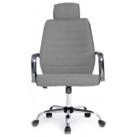 Silla De Oficina Equip Respaldo Medio Color Gris