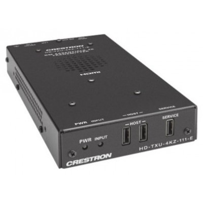 CRESTRON DM LITE 4K60 4:4:4 TRANSMITTER FOR USB-C DISPLAYPORT, USB 2.0, AND ETHERNET SIGNAL EXTENSION OVER CATX CABLE- MODELO: HD-TXU-4KZ-111-E (6511923) (Espera 4 dias)