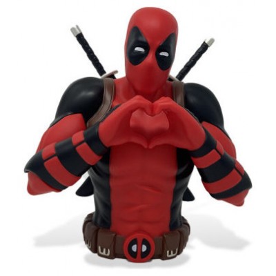 HUCHA BUST DEADPOOL CLÁSICO 20 CM MONOGRAM REDSTRING 68992 (Espera 4 dias)