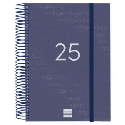 AGENDA 2025 BASIC YEAR E10 155X212MM DIA PAGINA AZUL FINOCAM 741101025 (Espera 4 dias)