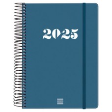 AGENDA 2025 BASIC MY E10 155X212MM DIA PAGINA AZUL FINOCAM 743521025 (Espera 4 dias)