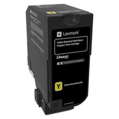 Lexmark CS720, CS725, CX725 Cartucho de toner amarillo Retornable