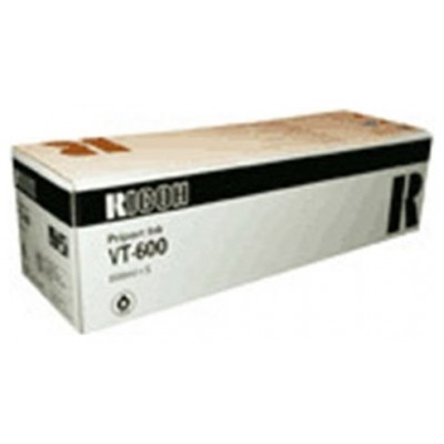 RICOH Tinta VT-600/1730/1800 Negro -5 BOTES X 600ml-.