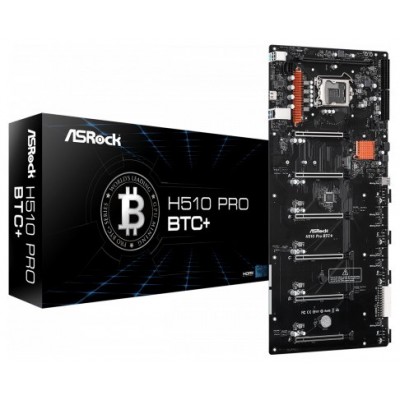 Asrock H510 Pro BTC+ Intel H510 LGA 1200 (Espera 4 dias)