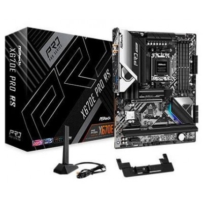 Asrock X670E Pro RS AMD X670 Zócalo AM5 ATX (Espera 4 dias)