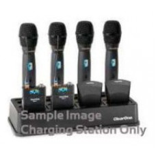 CLEARONE 4-BAY DOCKING (CHARGING) STATION FOR RECHARGING TRANSMITTERS (910-6000-400) (Espera 4 dias)