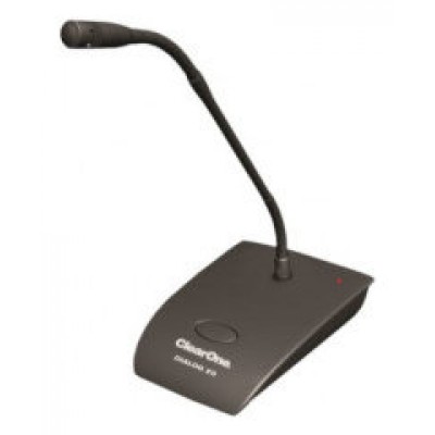 CLEARONE WIRELESS GOOSENECK / PODIUM CARDIOID MICROPHONE WITH 2.4 GHZ RF BAND, NECK WITH 12 INCH LENGTH Y DOUBLE BENDS (910-6102-121) (Espera 4 dias)