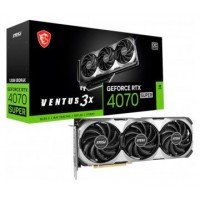 VGA MSI RTX 4070 SUPER 12G VENTUS 3X OC,NV,RTX4070SUPER,12GB,GDDR6X,192BIT,3DP+1HDMI,TORX FAN 4.0,3 VENTILADORES (Espera 4 dias)