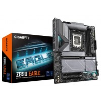 GIGABYTE Z890 EAGLE Placa Base - Compatible con CPUs Intel Core Ultra (Serie 2), VRM de 14+1+2 fases, hasta 8800MHz DDR5 (OC), 1x PCIe 5.0 M.2 + 3x PCIe 4.0 M.2, LAN de 2,5GbE, USB4 (Espera 4 dias)