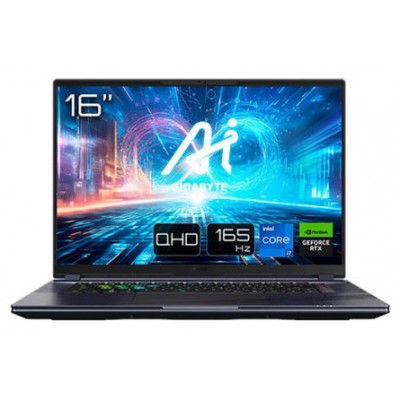 GIGABYTE PORTATIL AORUS 16X 9SG-43ESC64SH,i7-13650HX,32GB DDR5,SSD 1TB,16" QHD 165Hz,RTX4070/8GB,W11HOME (Espera 4 dias)