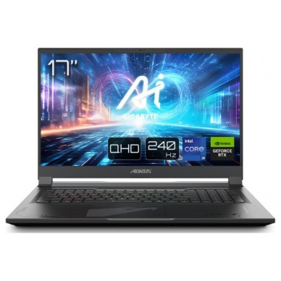 AORUS 17X AZF-D5ES665SH ordenador portatil Portátil 43,9 cm (17.3") Quad HD Intel® Core™ i9 i9-13980HX 32 GB DDR5-SDRAM 2 TB SSD NVIDIA GeForce RTX 4070 Wi-Fi 6E (802.11ax) Windows 11 Home Negro (Espera 4 dias)