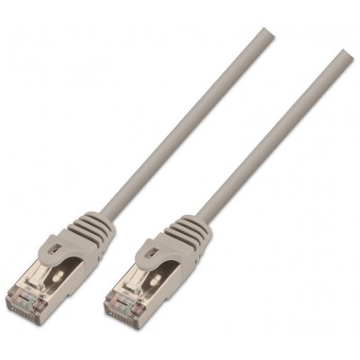 CABLE RED AISENS LATIGUILLO RJ45 CAT.5E FTP AWG24 GRIS 1.0M