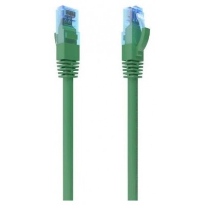 AISENS - CABLE DE RED LATIGUILLO RJ45 CAT.6 UTP AWG26 CCA, VERDE, 5.0M