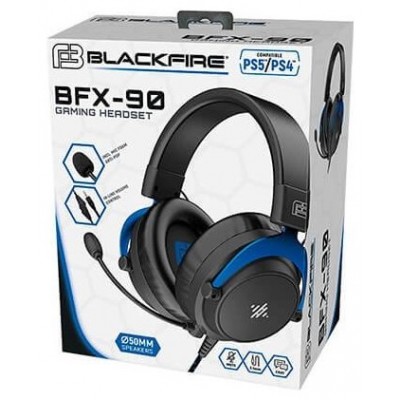 AURICULARES GAMING BLACKFIRE HEADSET BFX-90 PS5-PS4 (Espera 4 dias)