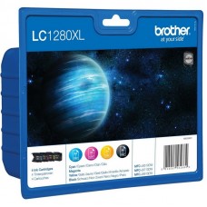 TINTA BROTHER LC1280XL PACK 4 CARTUCHOS BCMY (Espera 4 dias)