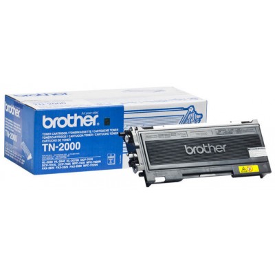 TONER BROTHER TN2000 NEGRO 2.500PAG (Espera 4 dias)