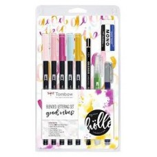 SET BLENDED LETTERING COZY TIMES TOMBOW BS-FH1 (Espera 4 dias)