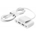 Hub Belkin Buz001bt2mwhb7 Extensor 4 Puertos 2 Usb-c 2