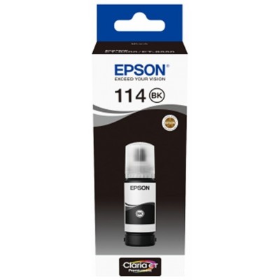 Epson Botella Tinta Ecotank 114 Negro