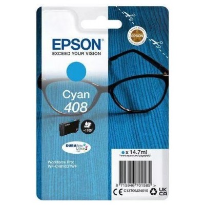 EPSON tinta Cyan Singlepack 408 DURABrite Ultra Ink